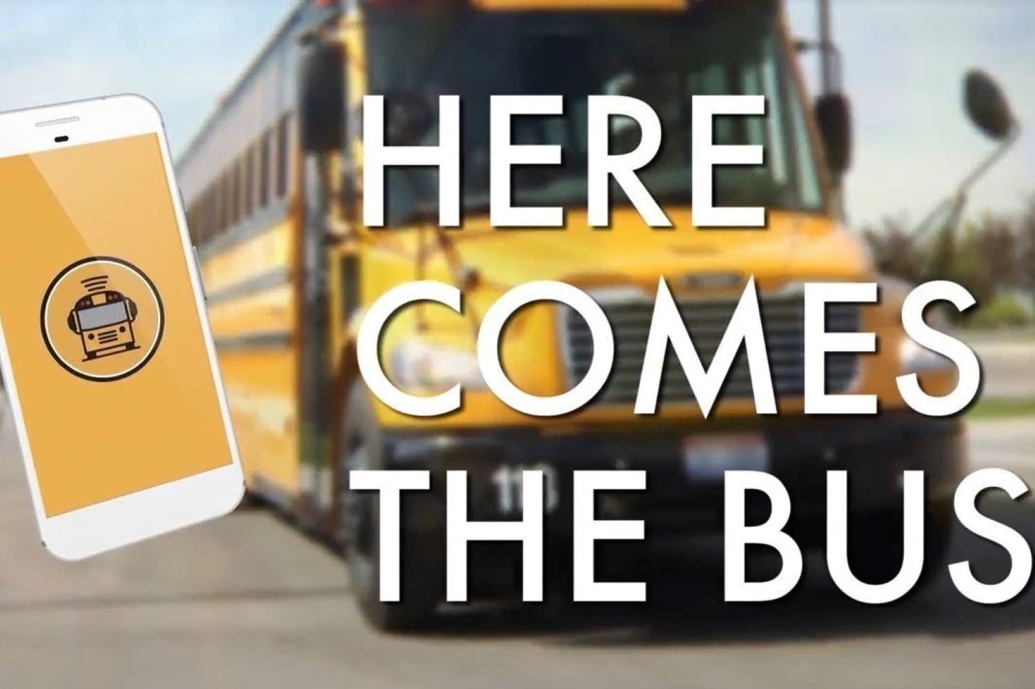  Here comes the bus