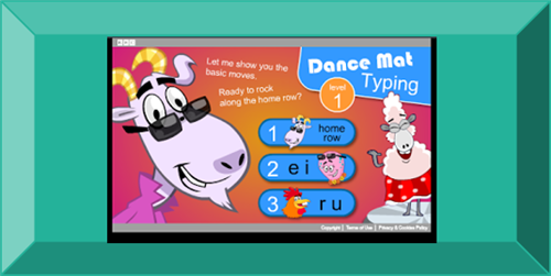 Dance Mat Typing 