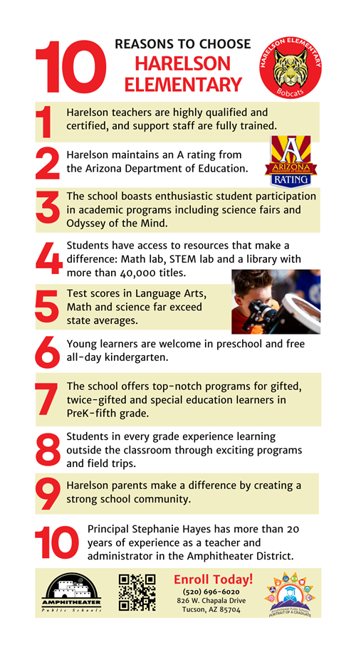 10 reasons to choose Harelson