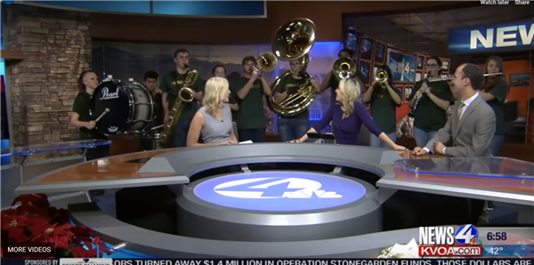  CDO band performing on KVOA