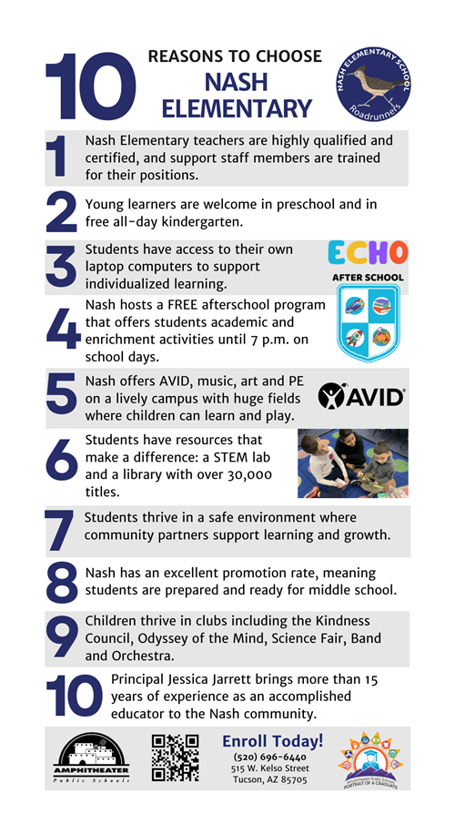 10 reasons to choose Nash