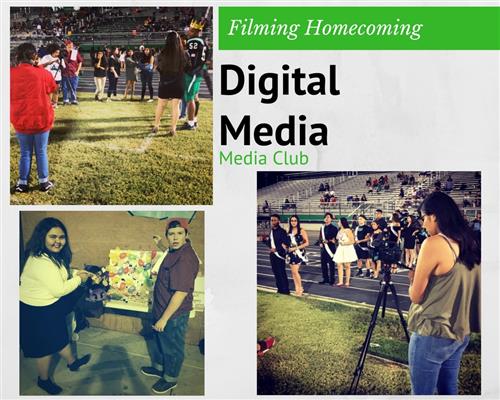 Media Club at Homecoming 