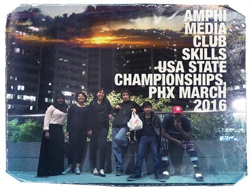 Amphi Media Club Skills USA State Championships, 2016 
