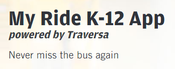 My Ride K-12 App