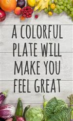 Colorful Plate 