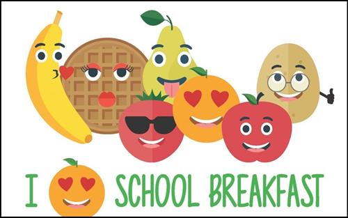 I love School Breakfast clipart 