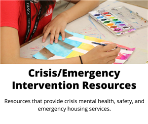 crisis resources  