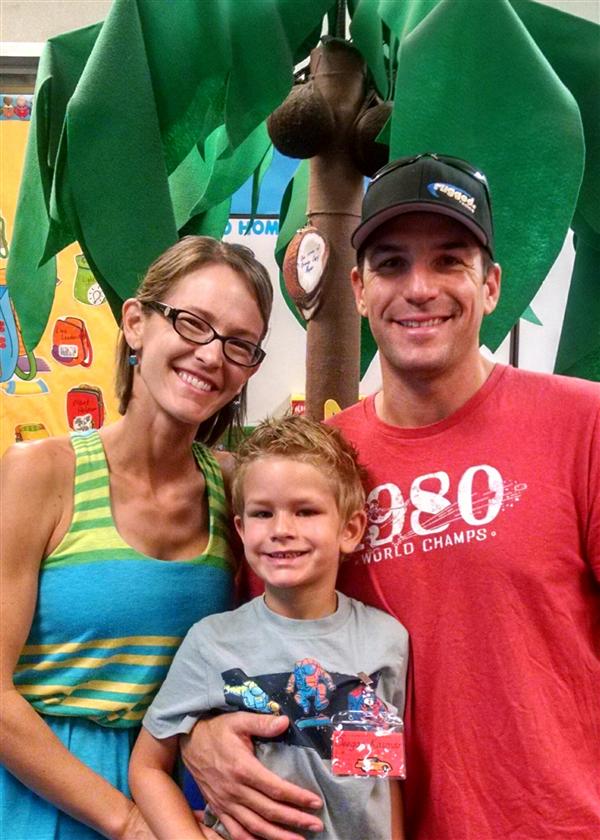 Deegan's family 