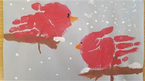Winter cardinals 