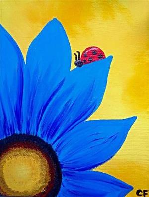 Flower and insect 